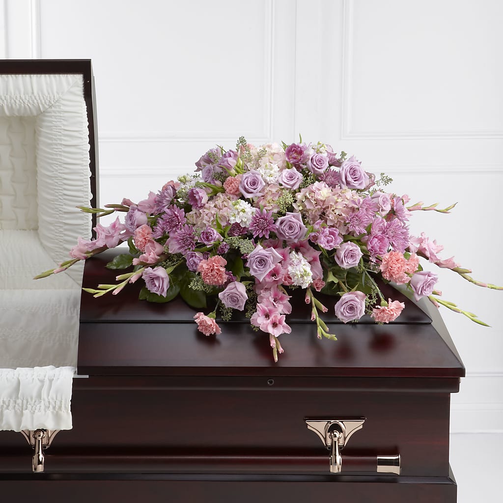 Immorata Casket Spray – Balloon Creations By Maria And Flower, Wilmington DE