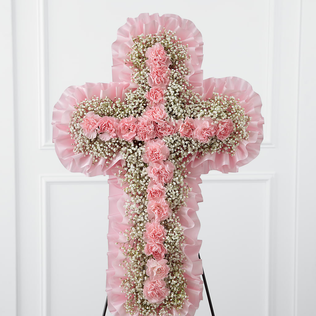 Angel's Cross Easel – Balloon Creations By Maria And Flower, Wilmington DE