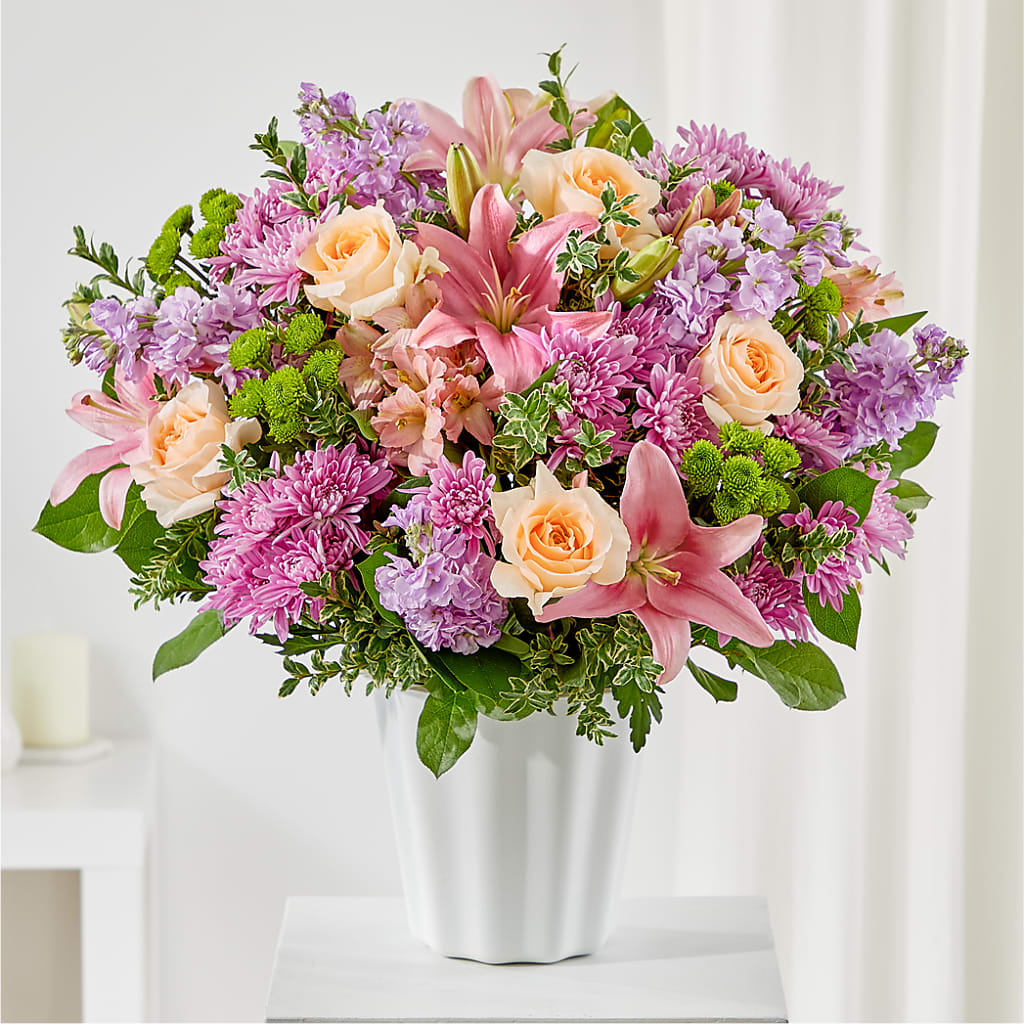 Supportive Embrace Tabletop Basket – Balloon Creations By Maria And Flower, Wilmington DE