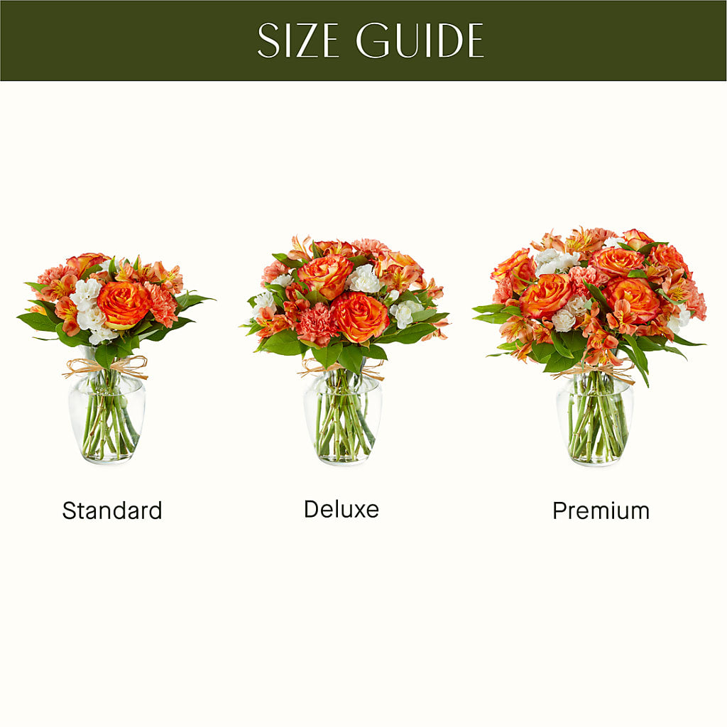 Apricot Glow Bouquet – Balloon Creations By Maria And Flower, Wilmington DE