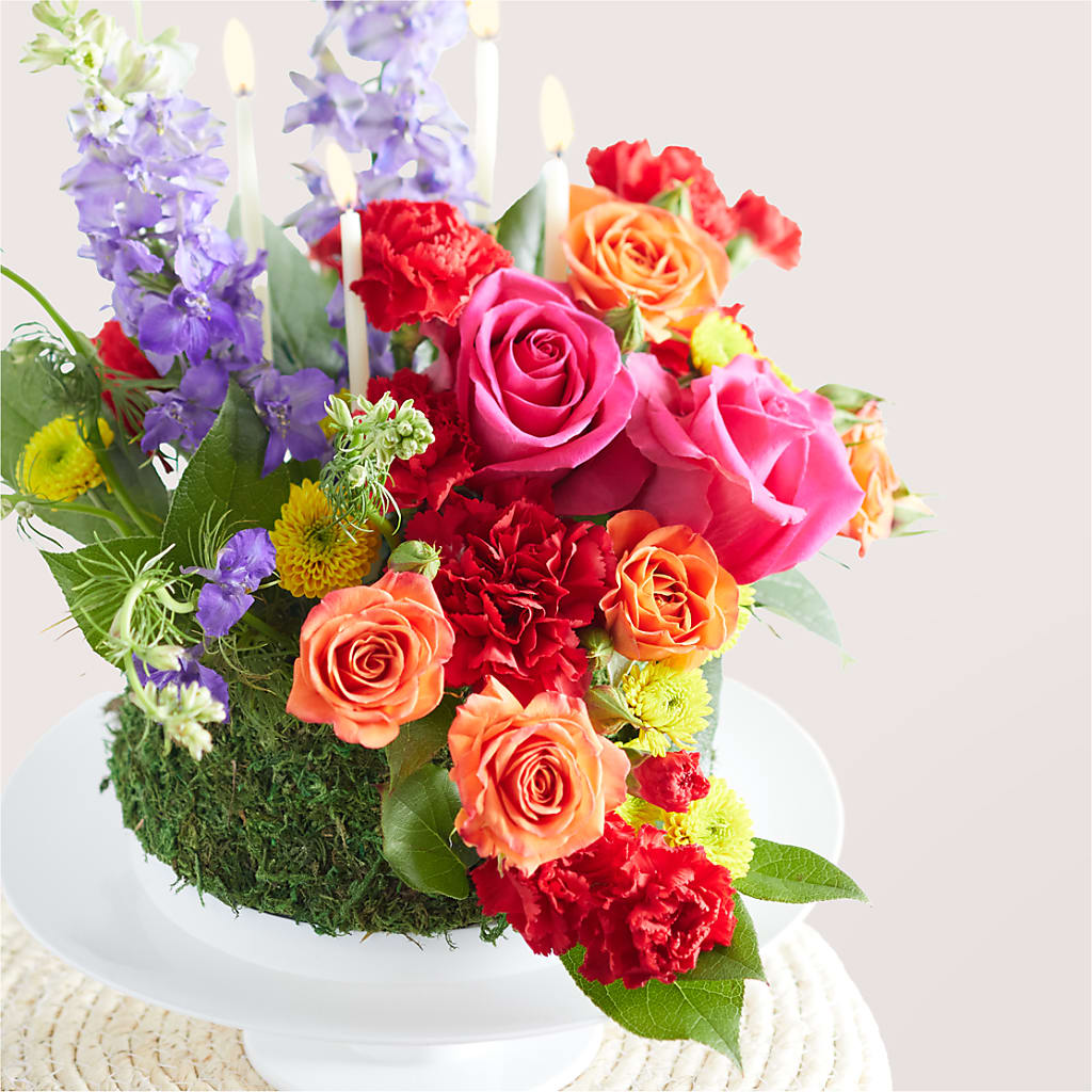 Best Year Yet Floral Cake – Balloon Creations By Maria And Flower, Wilmington DE