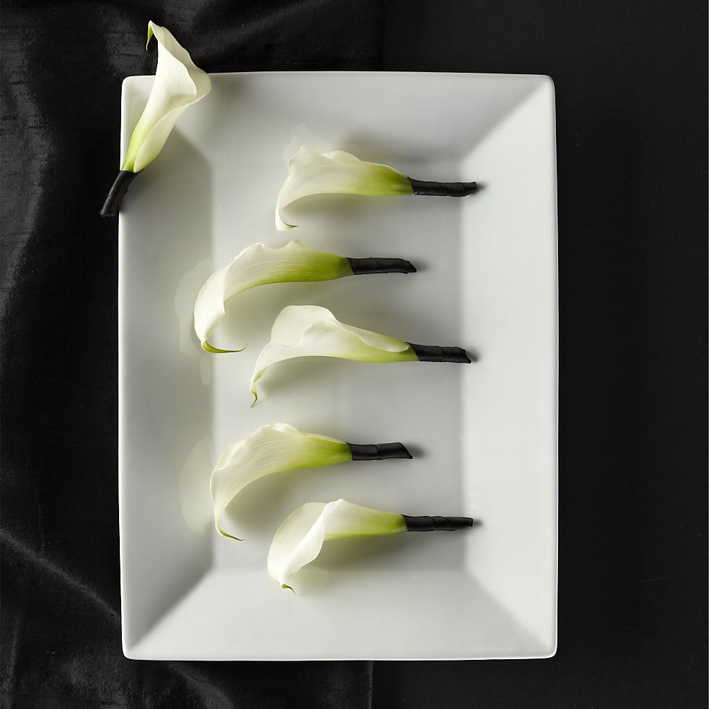 Calla Lily Promise Boutonniere – Balloon Creations By Maria And Flower, Wilmington DE