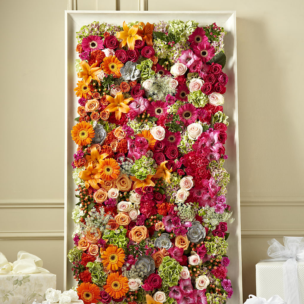 Fresh Picked Floral Wall – Balloon Creations By Maria And Flower, Wilmington DE