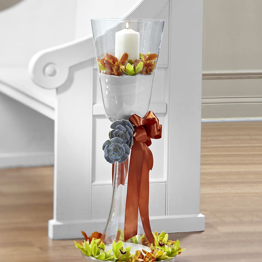 Matrimony Pew Decor – Balloon Creations By Maria And Flower, Wilmington DE