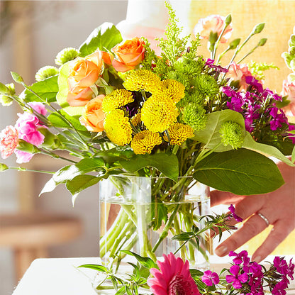 Bold & Bright – A Florist Original –  Balloon Creations By Maria And Flower, Wilmington DE