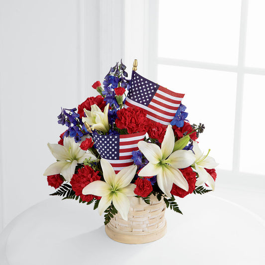 American Glory Bouquet –  Balloon Creations By Maria And Flower, Wilmington DE