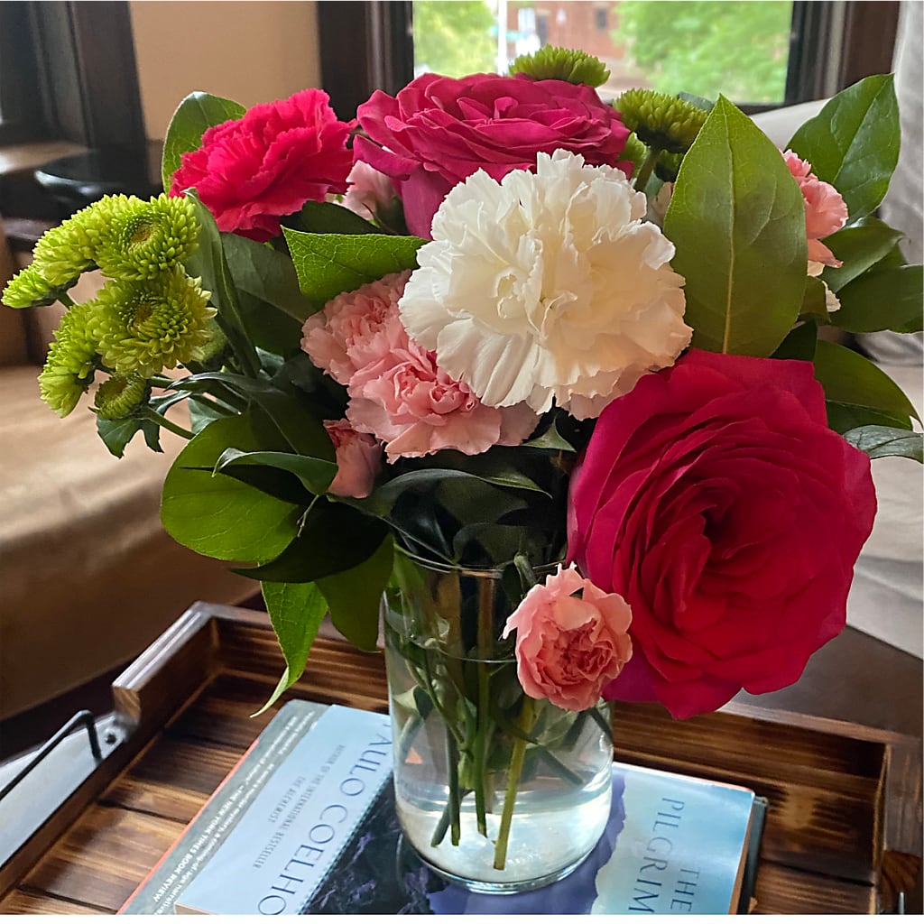 Sweet & Pretty Bouquet –  Balloon Creations By Maria And Flower, Wilmington DE