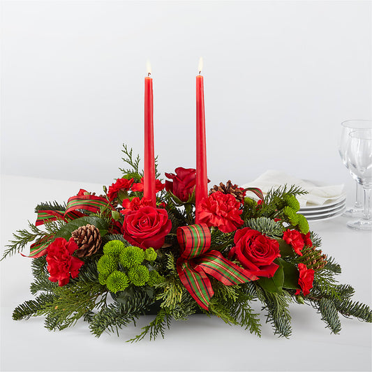 By the Candlelight Centerpiece –  Balloon Creations By Maria And Flower, Wilmington DE