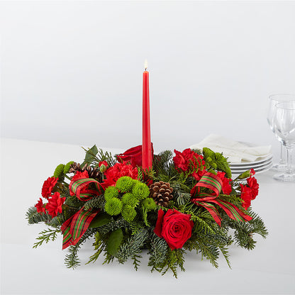 By the Candlelight Centerpiece –  Balloon Creations By Maria And Flower, Wilmington DE