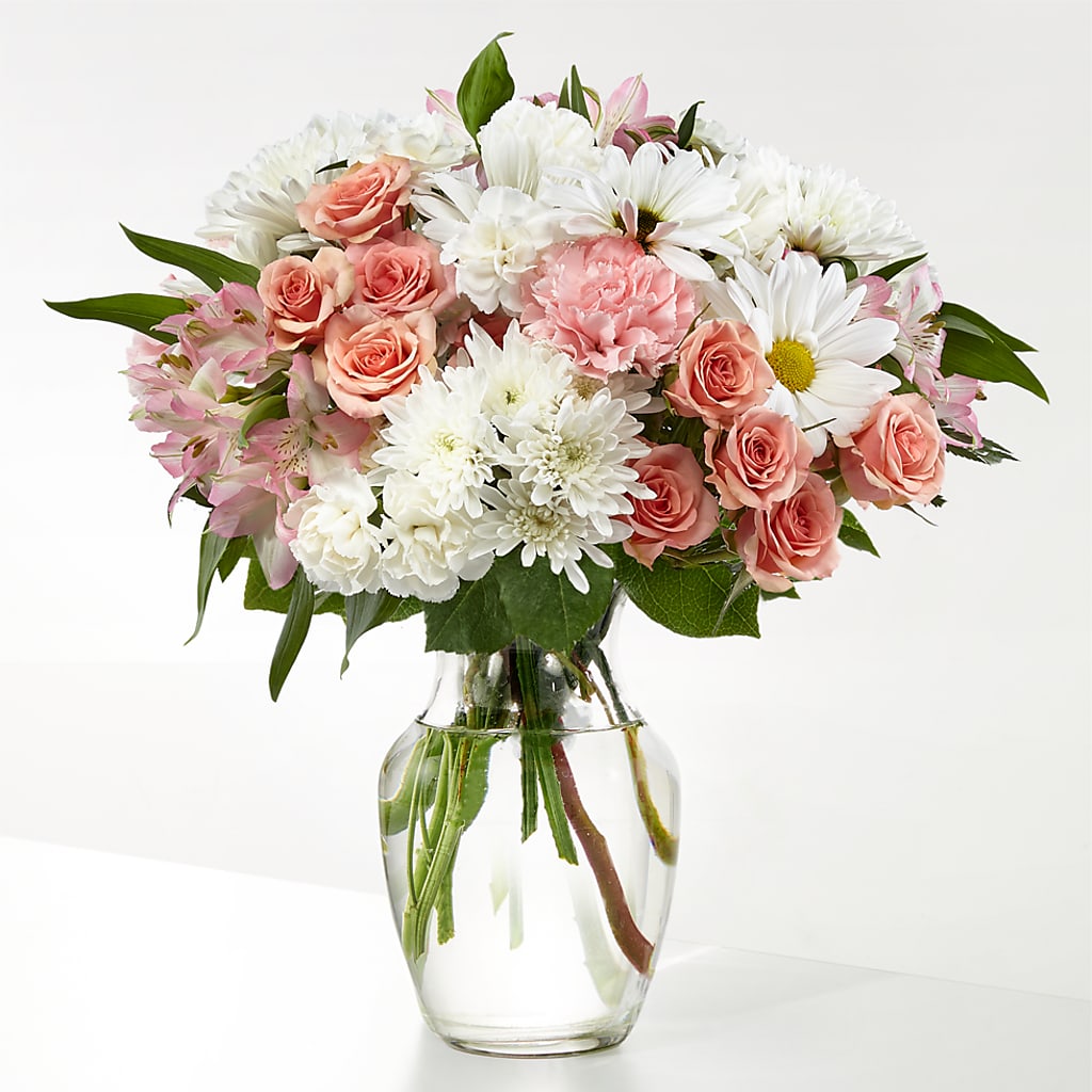 Blush Crush Bouquet –  Balloon Creations By Maria And Flower, Wilmington DE