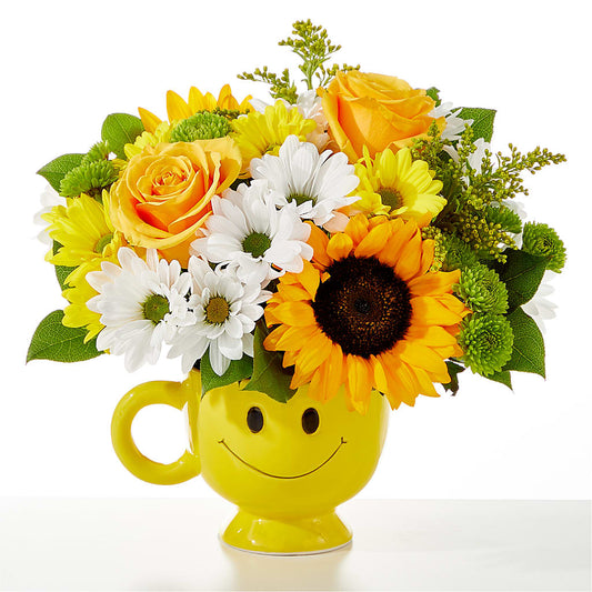Be Happy Bouquet –  Balloon Creations By Maria And Flower, Wilmington DE