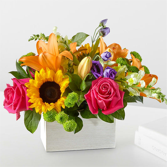 Best Day Box Bouquet –  Balloon Creations By Maria And Flower, Wilmington DE