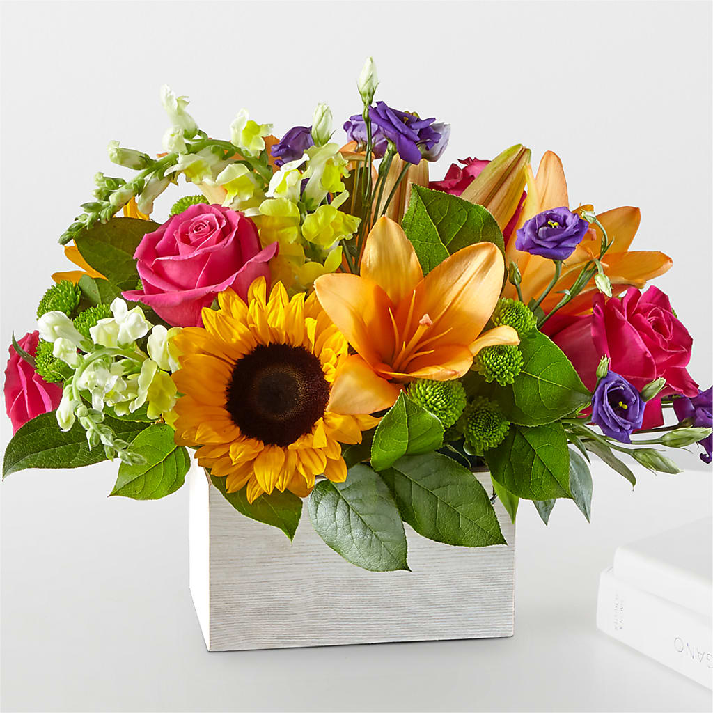 Best Day Box Bouquet –  Balloon Creations By Maria And Flower, Wilmington DE