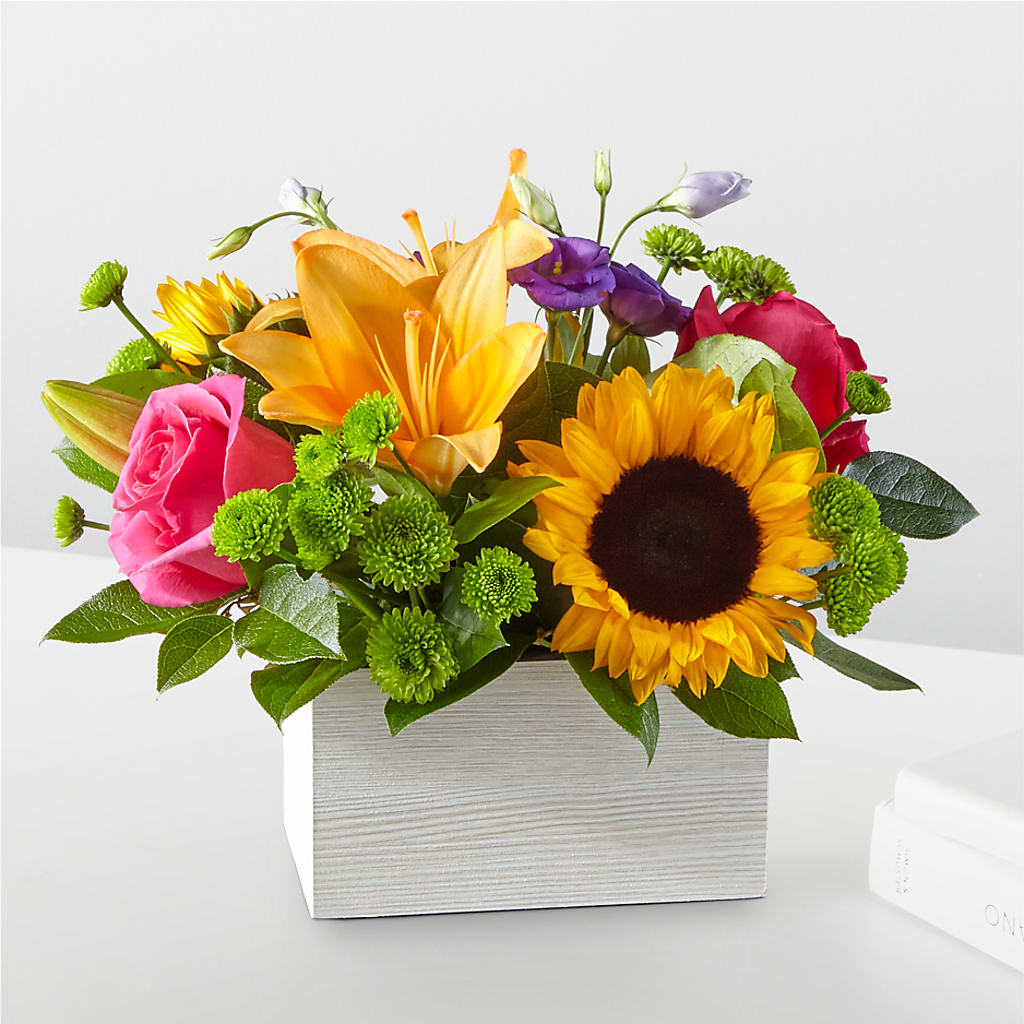 Best Day Box Bouquet –  Balloon Creations By Maria And Flower, Wilmington DE