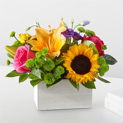 Best Day Box Bouquet –  Balloon Creations By Maria And Flower, Wilmington DE