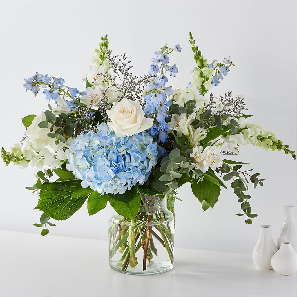Coastal Blossom Bouquet –  Balloon Creations By Maria And Flower, Wilmington DE