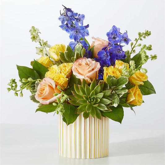 Cobalt Reverie Bouquet –  Balloon Creations By Maria And Flower, Wilmington DE