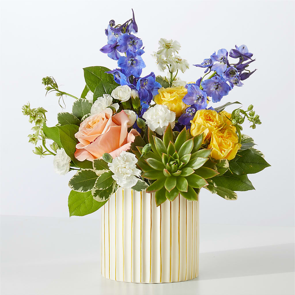Cobalt Reverie Bouquet –  Balloon Creations By Maria And Flower, Wilmington DE