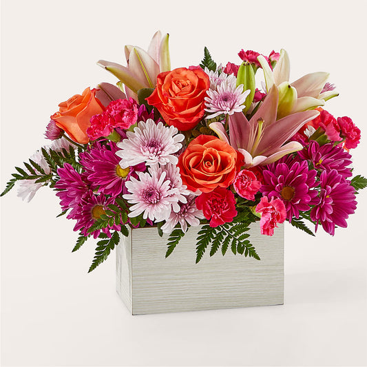 Light of My Life Box Bouquet –  Balloon Creations By Maria And Flower, Wilmington DE
