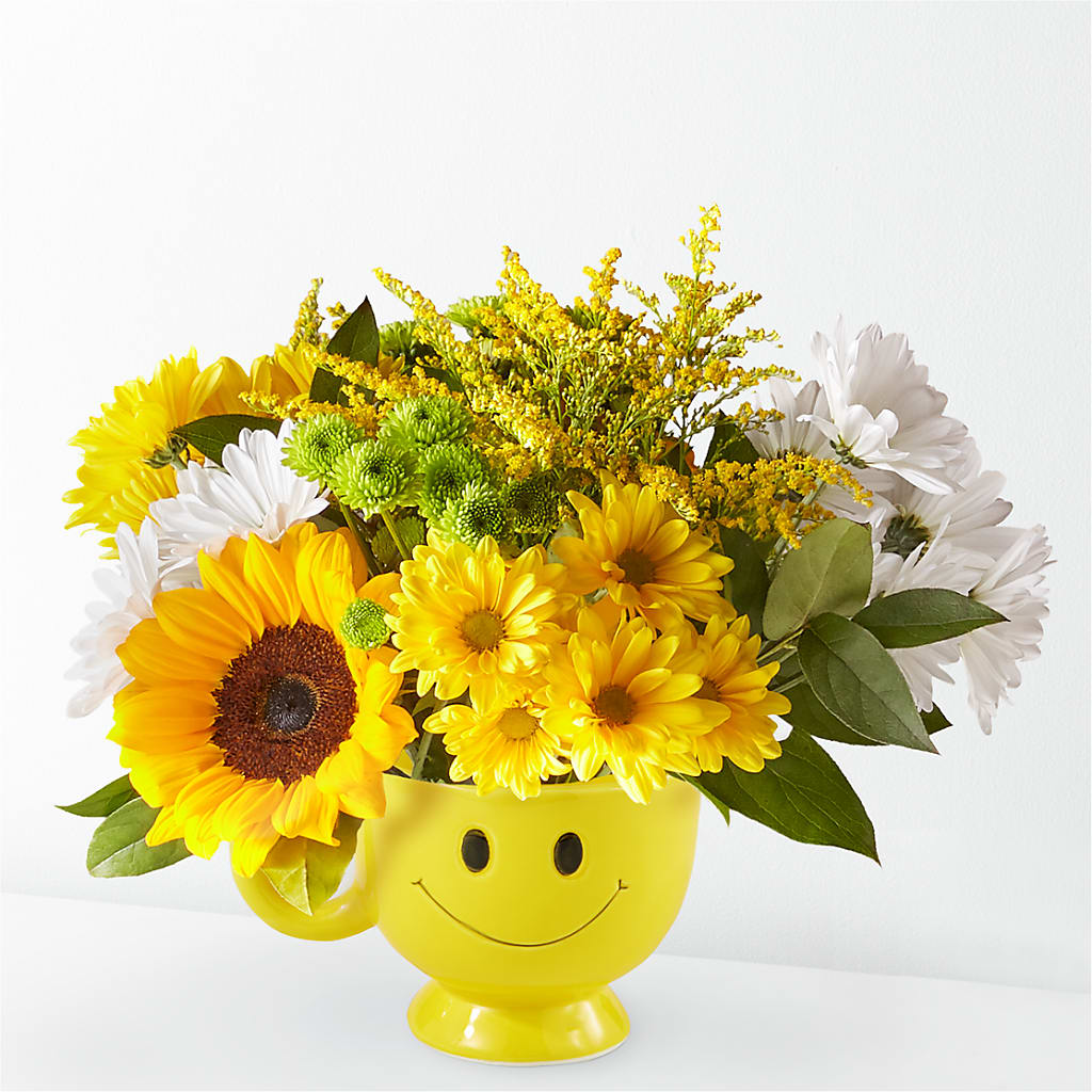 Joyful Smiles Bouquet –  Balloon Creations By Maria And Flower, Wilmington DE