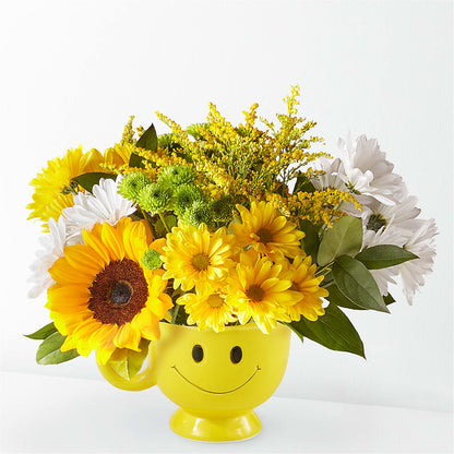 Joyful Smiles Bouquet –  Balloon Creations By Maria And Flower, Wilmington DE