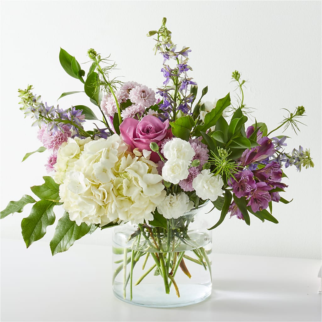 Violet Caress Bouquet –  Balloon Creations By Maria And Flower, Wilmington DE