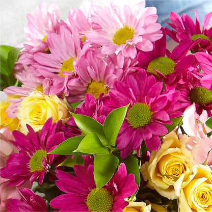 Florist Original Mixed Bouquet –  Balloon Creations By Maria And Flower, Wilmington DE