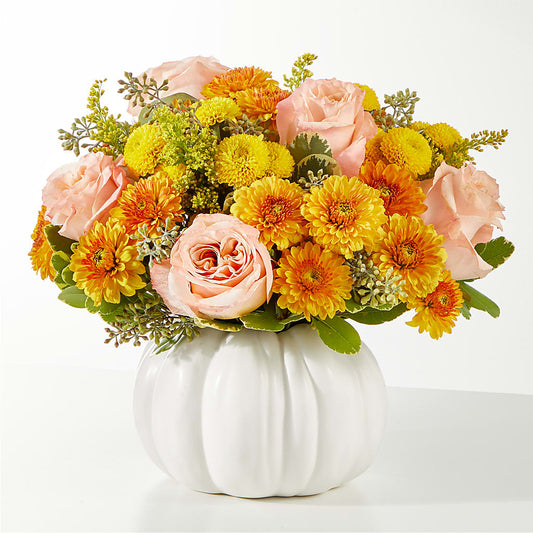 Peachy Pumpkin –  Balloon Creations By Maria And Flower, Wilmington DE
