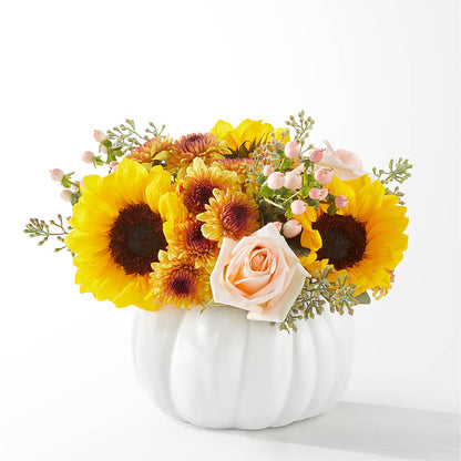 Pumpkin to Talk About Bouquet –  Balloon Creations By Maria And Flower, Wilmington DE