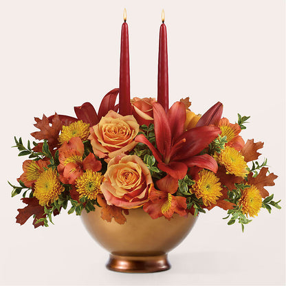 Harvest Table Centerpiece –  Balloon Creations By Maria And Flower, Wilmington DE