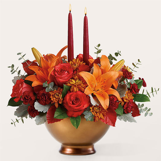 Fruits of Fall Centerpiece –  Balloon Creations By Maria And Flower, Wilmington DE