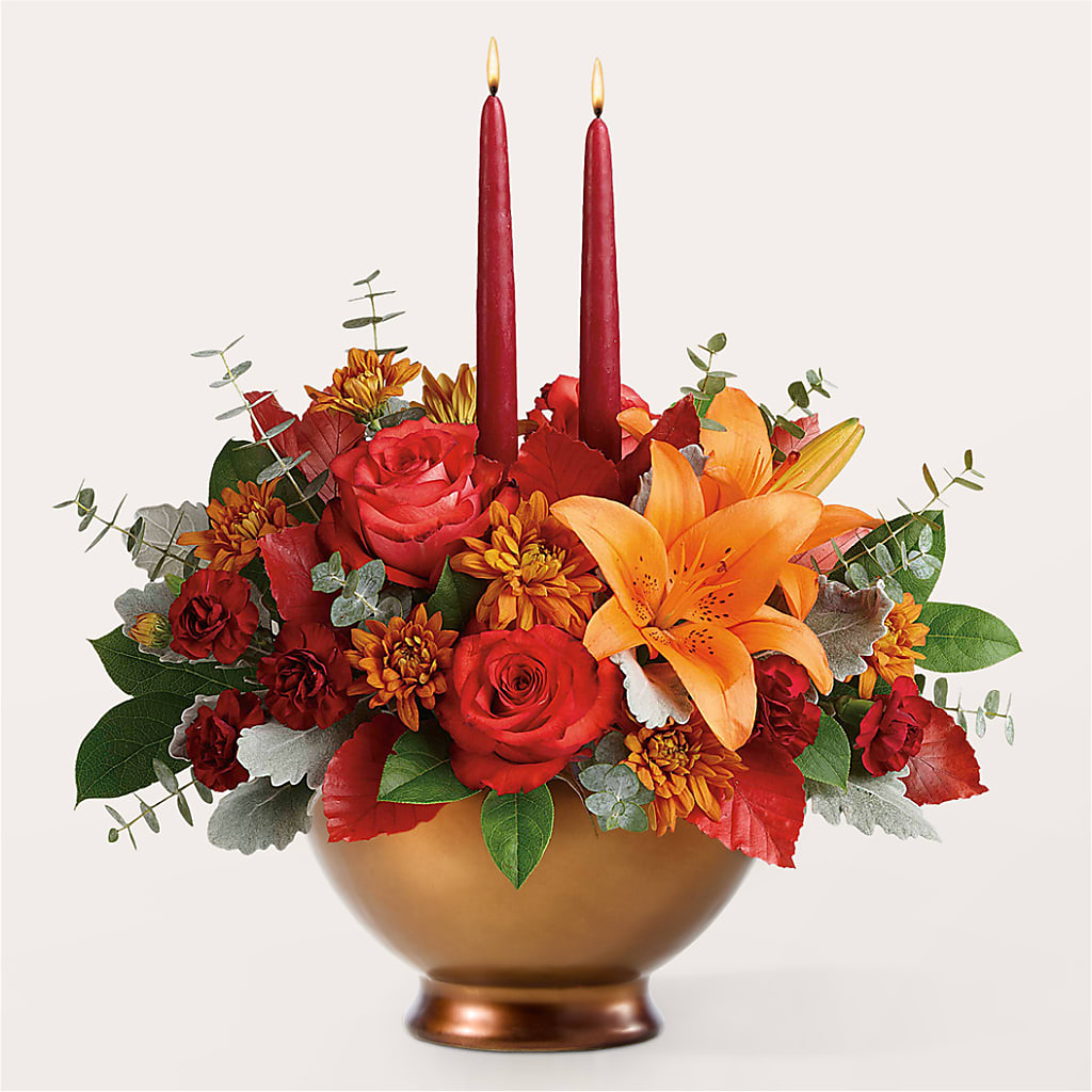 Fruits of Fall Centerpiece –  Balloon Creations By Maria And Flower, Wilmington DE