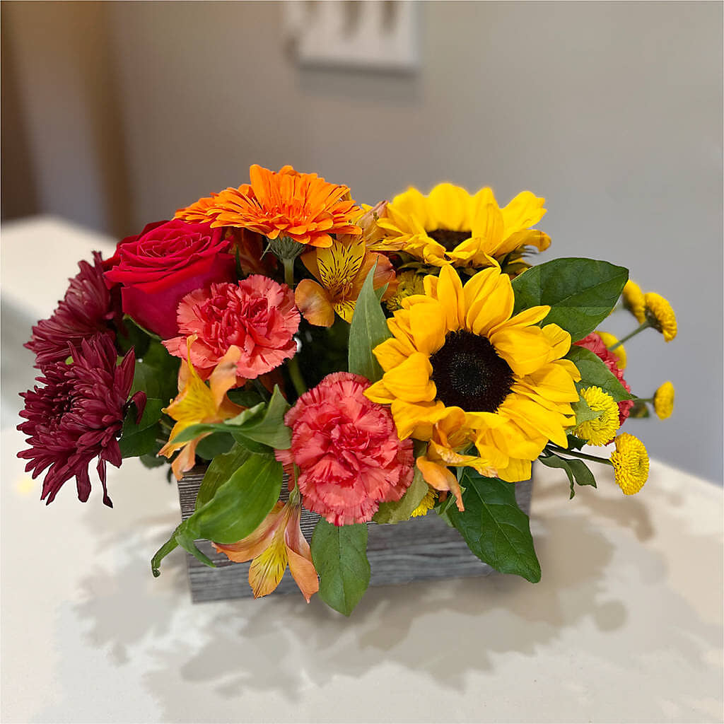 Autumn Orchard Bouquet –  Balloon Creations By Maria And Flower, Wilmington DE
