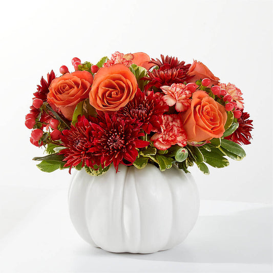 Autumn Air Pumpkin Bouquet –  Balloon Creations By Maria And Flower, Wilmington DE