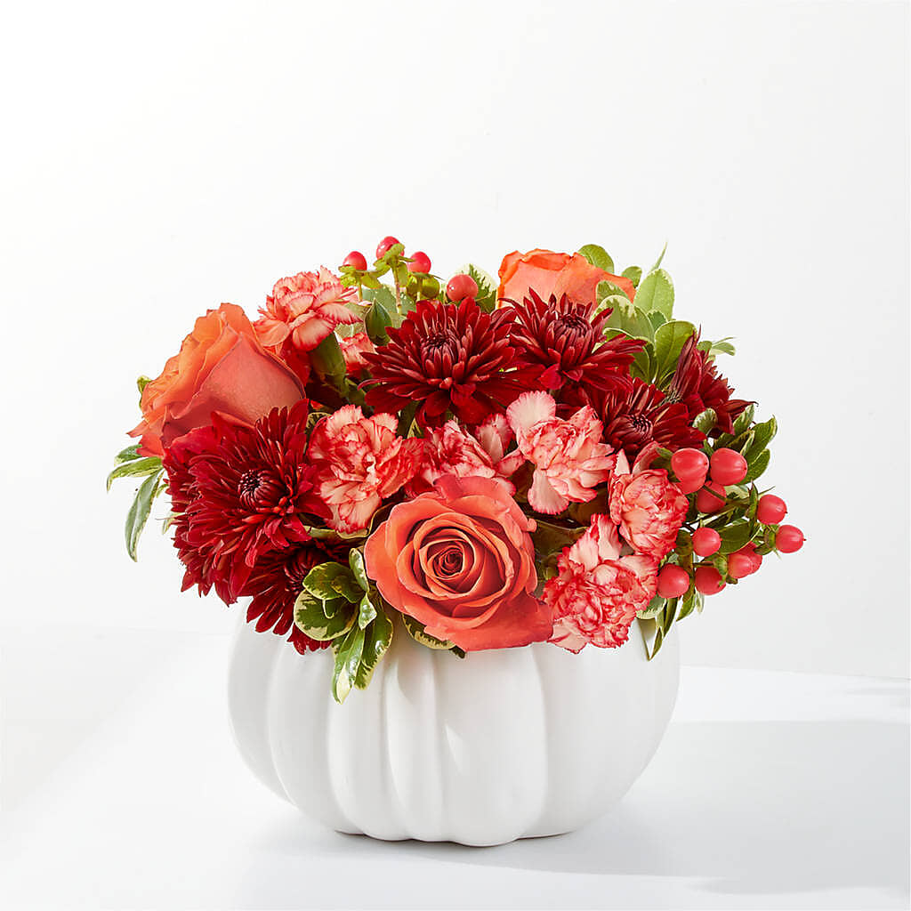 Autumn Air Pumpkin Bouquet –  Balloon Creations By Maria And Flower, Wilmington DE
