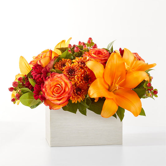 Backyard Bonfire Bouquet –  Balloon Creations By Maria And Flower, Wilmington DE