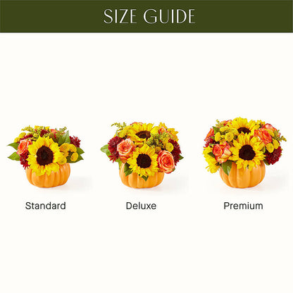 Golden Gourd Pumpkin Bouquet –  Balloon Creations By Maria And Flower, Wilmington DE