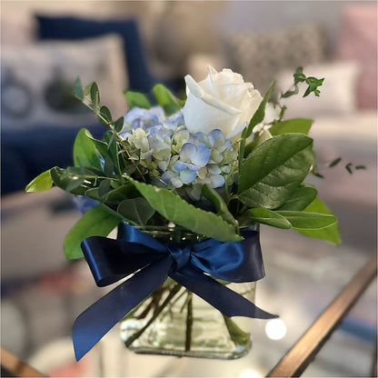 Sky Blue Delight Bouquet –  Balloon Creations By Maria And Flower, Wilmington DE