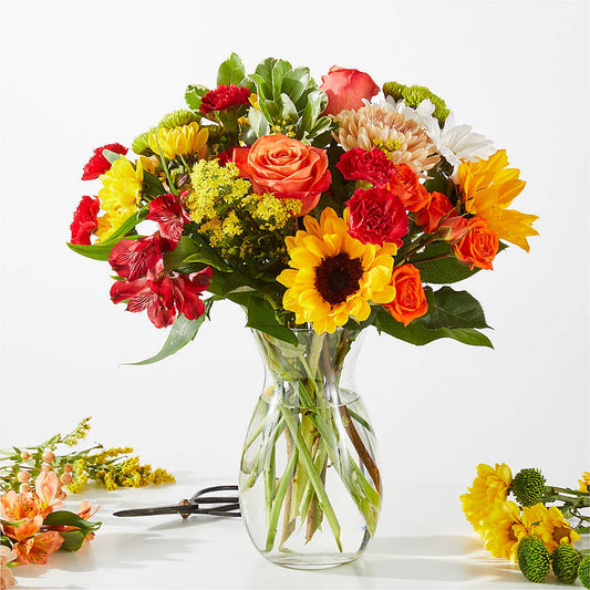 Fall Delight – A Florist Original –  Balloon Creations By Maria And Flower, Wilmington DE