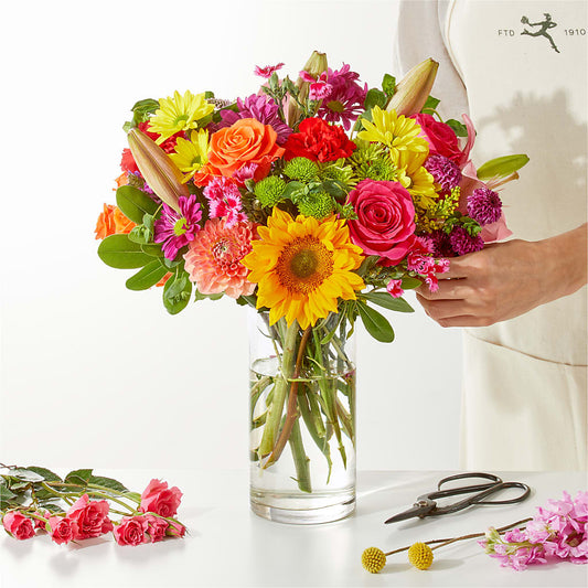 Cue the Confetti - A Florist Original –  Balloon Creations By Maria And Flower, Wilmington DE