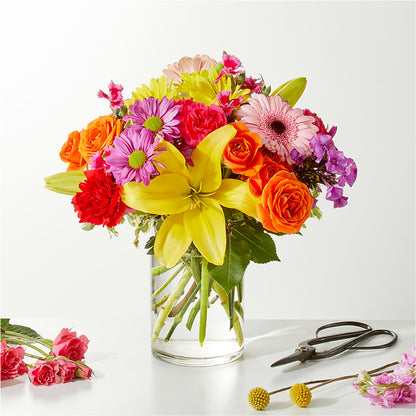 Cue the Confetti - A Florist Original –  Balloon Creations By Maria And Flower, Wilmington DE