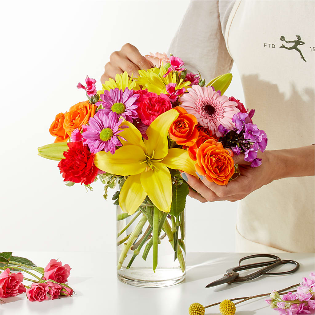Cue the Confetti - A Florist Original –  Balloon Creations By Maria And Flower, Wilmington DE