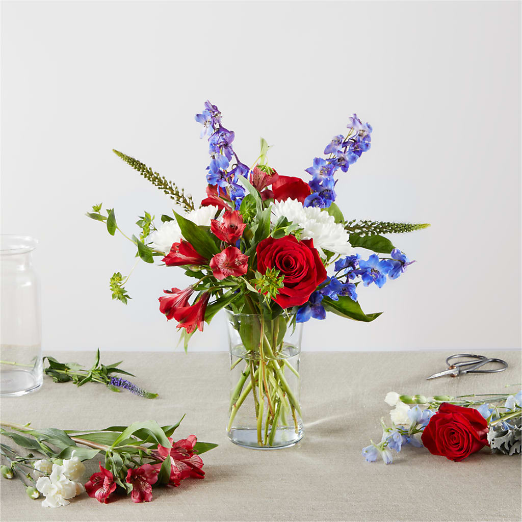 Star Spangled - A Florist Original –  Balloon Creations By Maria And Flower, Wilmington DE