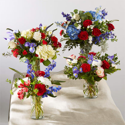 Star Spangled - A Florist Original –  Balloon Creations By Maria And Flower, Wilmington DE