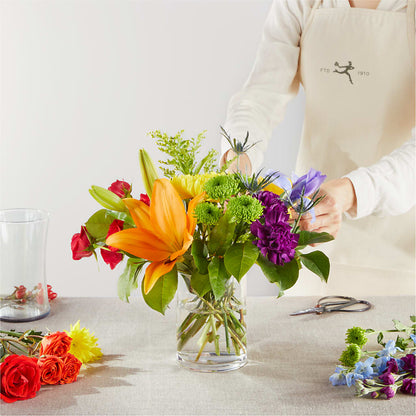Summer Spectra - A Florist Original –  Balloon Creations By Maria And Flower, Wilmington DE