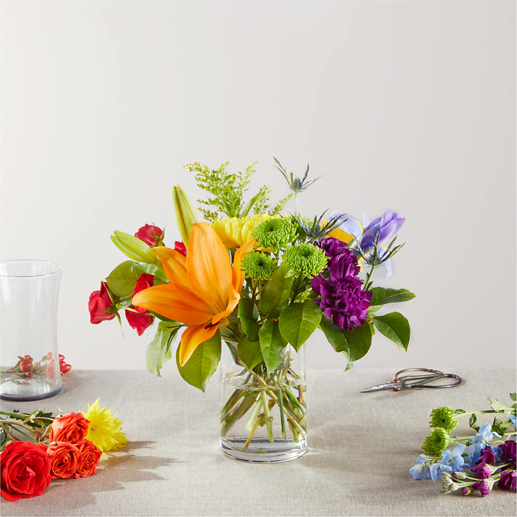 Summer Spectra - A Florist Original –  Balloon Creations By Maria And Flower, Wilmington DE