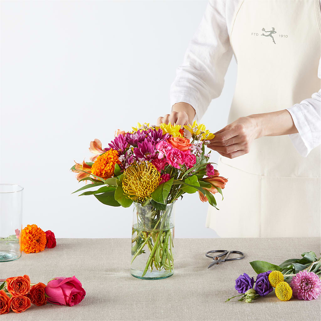 Feast of Color – A Florist Original –  Balloon Creations By Maria And Flower, Wilmington DE