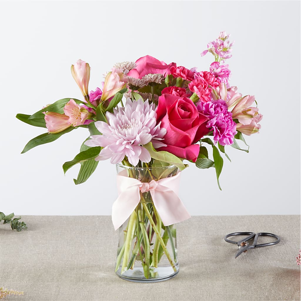 Pink Ribbon - A Florist Original –  Balloon Creations By Maria And Flower, Wilmington DE