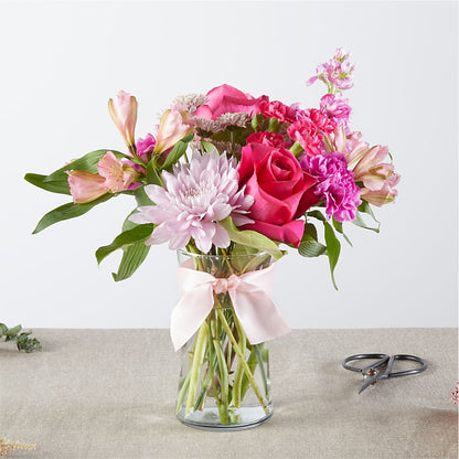 Pink Ribbon - A Florist Original –  Balloon Creations By Maria And Flower, Wilmington DE