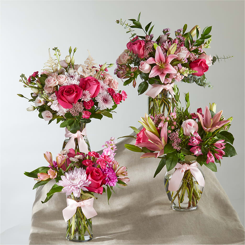 Pink Ribbon - A Florist Original –  Balloon Creations By Maria And Flower, Wilmington DE
